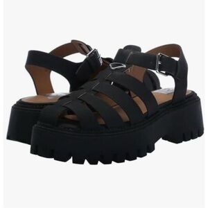 Black Platform Chunky Dolce Vita Sandals